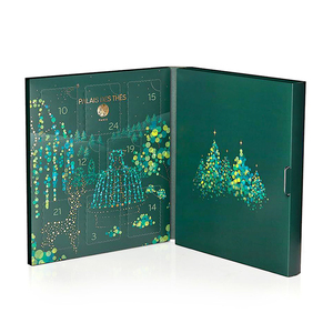 Factory Custom Countdown 24 Days Book Christmas <strong>Tea</strong> <strong>Advent</strong> <strong>Calendar</strong> Countdown Blind Packaging Box for <strong>Tea</strong> - Product Image 6