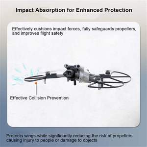 Protector de hélice para dron DJI <span class=keywords><strong>Mini</strong></span> <span class=keywords><strong>5</strong></span> Pro, parachoques protector, protección anticolisión omnidireccional de 360°, accesorios para UAV - Product Image 5