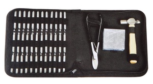Sieraden Maken Gereedschap Brief <span class=keywords><strong>Punch</strong></span> <span class=keywords><strong>Set</strong></span> TK012 Metalen Stempelen Gereedschap Kit - Product Image 1