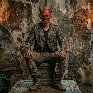 Máscara <span class=keywords><strong>de</strong></span> Látex <span class=keywords><strong>de</strong></span> Demonio <span class=keywords><strong>Diablo</strong></span> Rojo <span class=keywords><strong>con</strong></span> <span class=keywords><strong>Cuernos</strong></span> - Máscara <span class=keywords><strong>de</strong></span> Terror <span class=keywords><strong>de</strong></span> Cara Completa para Halloween, Cosplay y Fiestas <span class=keywords><strong>de</strong></span> Casas Encantadas - Product Image 5