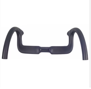 BIKEDOC HB23 로드 사이클링 트랙 핸들바 UD 무광 블랙 스프린트 330MM 265g 드롭 120MM 리치 104MM - Product Image 1