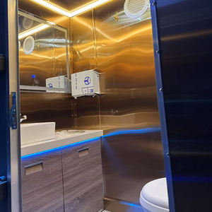 Baño Portátil Ecológico y Duradero con Fácil Instalación, Acceso al Baño para Eventos de Emergencia y Proyectos al Aire Libre - Product Image 6