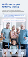 Prix usine Smart BMI verre numérique 180kg sans fil salle de bain balance analyseur de graisse corporelle pour la maison Fitness suivi de la santé