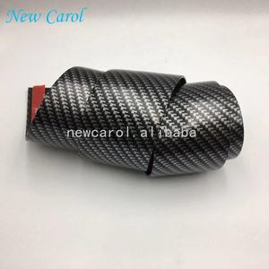 5cm En Caoutchouc <span class=keywords><strong>de</strong></span> Fiber <span class=keywords><strong>de</strong></span> Carbone Moulage Bande Noir Doux Garniture Pare-chocs Bande BRICOLAGE <span class=keywords><strong>Porte</strong></span> Rebord Protecteur <span class=keywords><strong>de</strong></span> Garde <span class=keywords><strong>De</strong></span> Bord <span class=keywords><strong>De</strong></span> Voiture Autocollants style <span class=keywords><strong>de</strong></span> voiture - Product Image 2