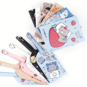 Kapi Barra Anime Cartoon Animal Prints Waterproof Ultra-Light PU Leather Travel <b>Document</b> Storage <b>Bag</b> Antibacterial Protective - Product Image 4