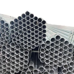 Tubo de aço inoxidável 2024 china bs1387 tubo galvanizado sem costura tubo redondo produto de fábrica para venda