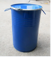 Baril en acier chimique personnalisé de 30 L, fût en acier pour peinture de 25 L avec couleur personnalisée, fabricant de barils en acier