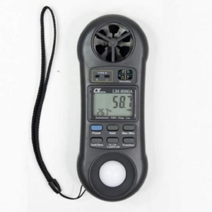 เครื่องวัดความเร็วลม LM-8000A, เครื่องวัดความชื้น, เครื่องวัดอุณหภูมิ - Product Image 3