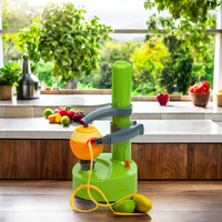 Direct Van Fabrikant Creatief Huis Multifunctionele Automatische Elektrische Fruitaardappelschiller Voor Groenten Gemaakt In China
