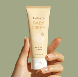 Crema diaria para el cuidado de la piel del bebé Bebesolve con extracto de centella a baja temperatura y probióticos para la picazón y la barrera cutánea - Product Image 1