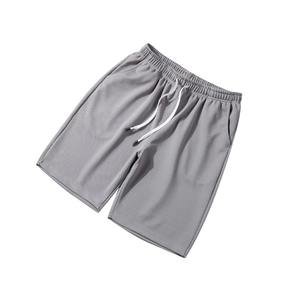 Lulu nouveau été hommes décontracté course sport Shorts 100% Polyester <span class=keywords><strong>pyjama</strong></span> pantalon avec cordon uni teint pantalon court - Product Image 3