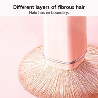 JLY – Lot de huit mini-pinceaux de maquillage pour un maquillage exquis, pinceaux de voyage portables