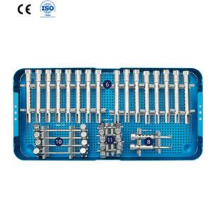 Sistem Fiksasi <span class=keywords><strong>Internal</strong></span> Posterior Manual Baja Tahan Karat Set Instrumen Sekrup Pedikel Implan Ortopedi Tulang Belakang Lumbar Titanium - Product Image 6