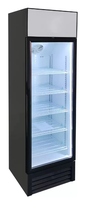 Vitrine réfrigérée verticale commerciale avec porte vitrée pour la présentation de glaces et de gâteaux