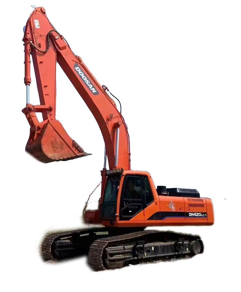 Kore doosan dh420 excavatordoosan dh420 42 ton paletli ekskavatör ikinci el ekskavatör satılık