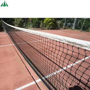최고의 판매 스포츠 용품 휴대용 연습 전문 42 '테니스 코트 그물 3 mm 더블 꼰 테니스 그물 맞춤형