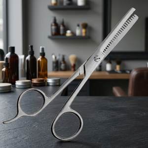 ASAP BEAUTY PAKISTAN - Juego de Tijeras de Peluquería Profesionales de Acero Inoxidable Japonés de 6 Pulgadas, para Diestros, con Mango Largo y 26 Dientes - Product Image 3