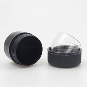 Venta al por mayor de tarros herméticos de plástico de 90ml con anillo de gel de sílice contenedor de dos pisos de plástico - Product Image 4