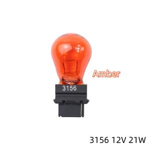 Rõ ràng xe bên ngoài lần lượt tín hiệu Bóng đèn Halogen đèn 3156 12V 21W phanh ánh sáng hổ phách trắng đèn hậu - Product Image 2