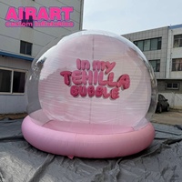 Tente gonflable transparente pour fêtes en plein air, mariages, camping, résistante aux UV, grande tente de jardin
