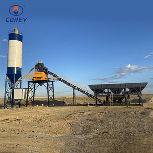 โรงงานผสมคอนกรีต COREY HZS60 ความจุ 60 ตัน/ชม. ระบบอัตโนมัติ PLC พร้อมอุปกรณ์ผสมไฟฟ้า สำหรับโครงการโครงสร้างพื้นฐาน - Product Image 4