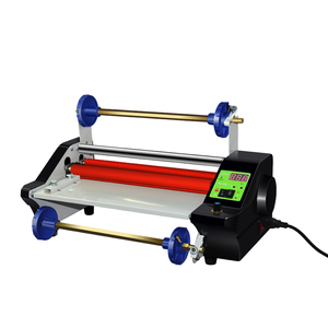 도매가 반자동 필름 코팅기 A3 롤 광택 및 무광택 4롤러 열간/냉간 UV DTF 필름 라미네이터 - Product Image 3