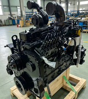 Ensemble moteur diesel 6 cylindres 4 temps refroidi par eau 6CTAA8.3 pour Cummins, 194 kW, 224 kW, 261 kW, 260 ch, 300 ch, 350 ch, 2000 tr/min