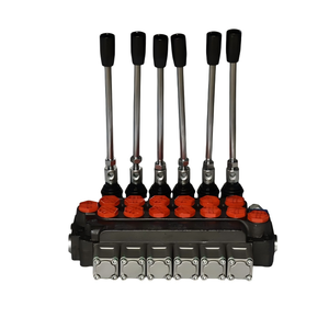 Vanne directionnelle pneumatique multi-canaux manuelle d'usine Huamao avec soupape de sécurité intégrée - Product Image 1