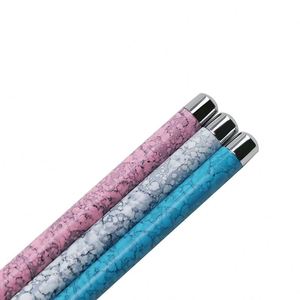 Customized Synthetic Nylon Matte Black Metal Handle Nail Brush <b>Set</b> with Silicone Dotting Tool UV Gel Painting Liner Brush - Product Image 2