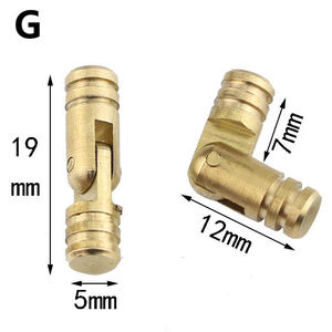 Approvisionnement d'usine Offre Spéciale incurvé dissimulée petites charnières pour boîte acrylique - Product Image 4