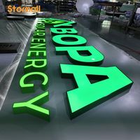 Enseignes électroniques personnalisées, signalétique extérieure avec lettres lumineuses LED pour la promotion de la marque, la publicité et les entreprises