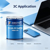 Revêtement supérieur acrylique haute température 3C série ACSA-HT, haute teneur en solides, résistant aux UV, pour appareils électroménagers