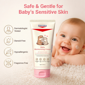 Crème Hydratante Corporelle Bio Coréenne pour Bébé, Soin Éclaircissant et Adoucissant, Marque Privée - Product Image 3