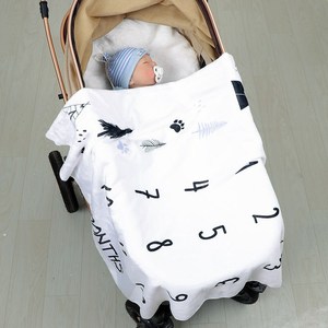 Chăn Vải Flanen Mềm Hàng Tháng Cho Trẻ Sơ Sinh 100*150Cm Hoặc Tùy Chỉnh Chăn Cột Mốc Cho Bé - Product Image 4