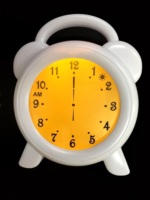 Réveil de formation pour lapin, alarme de sommeil, veilleuse, 7 niveaux