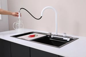 Évier de <span class=keywords><strong>cuisine</strong></span> intelligent avec modes de distribution d'eau multifonctionnels. Robinet de <span class=keywords><strong>cuisine</strong></span> adapté aux cuisines et aux restaurants - Product Image 3