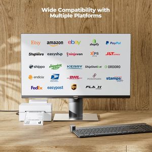 Y810 vận chuyển nhãn dán nhiệt máy in nhãn usb có dây không dây bluetooth mã vạch máy in nhiệt cuộn giấy gửi hàng 4x6 - Product Image 5