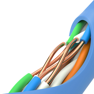 Cable Ethernet Cat5E para Exteriores, Personalizado, 24 AWG, Cobre Puro Sólido, Rollo de 305 m, UTP, con Carrete de Madera, para Cableado Impermeable - Product Image 3