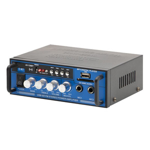 220V ハイパワー 2 チャンネル ミニ中国製 HiFi アンプ 家庭用ロスレス 12V カード読み取り USB フラッシュドライブ ラジオスピーカー - Product Image 6
