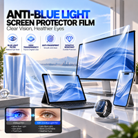 Filter Layar Privasi 2 Arah untuk Monitor Meja Anti-Spy Anti-Silau Pelindung Layar PET 21,5 Inci 23,8 Inci 27 Inci