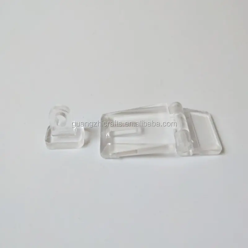 Guangdong Acryl Produkte Hersteller Scharnier Schloss Boxen Schließbügel Klar Kunststoff Scharnier Türschloss Barrel