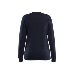 Blaklader เสื้อยืดผู้หญิง346717378900XL กันไฟ, เสื้อใส่ทำงานแขนยาวสีกรมท่าสีน้ำเงินกางเกงยีนส์7330509926369 - Product Image 2