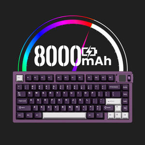 คีย์บอร์ดเกมมิ่งแบบกลไก <span class=keywords><strong>MOD</strong></span> 007 V5 HE รุ่นใหม่ รองรับการเชื่อมต่อแบบเต็มรูปแบบ ความไว 0.005 มม. RT รองรับการใช้งานร่วมกันได้หลากหลาย 8,000Hz Polling Rate พร้อมหน้าจอแสดงผล - Product Image 1