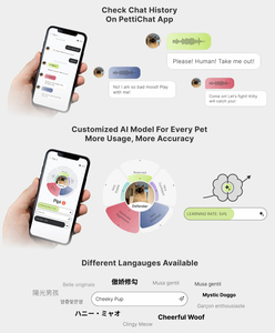 Dispositivo Traductor de Mascotas con IA <span class=keywords><strong>para</strong></span> Perros y Gatos, Comunicación en Tiempo Real entre Humanos y Mascotas, Dispositivo con Alta Tasa de Reconocimiento de Emociones - Product Image 4