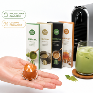 Japanese Style Ceremonial Grade Matcha Capsules Organic Green Tea Pods Compatible With Major Espresso Machines Pure Uji Grade - Product Image 6