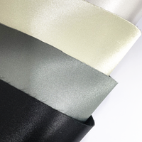 Matière première pour tige de chaussures : cuir synthétique PU, tissu satiné polyester, rouleau de tissu pour chaussures