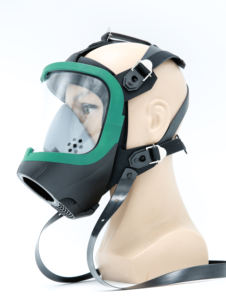 Ayonsafety หน้ากากซิลิโคนป้องกันไฟแบบเต็มหน้าชนิดทนทานสำหรับการเชื่อมต่อ scba เพื่อป้องกันอัคคีภัยและปอดแบบพิเศษ - Product Image 3