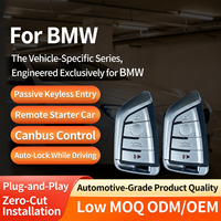 Sistema de Entrada sin Llave Inteligente CARQSENG CANBUS Plug & Play con Control por Aplicación, Arranque Remoto y NFC para BMW Serie 5 G30/G38