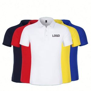 Polos Personalizados de Alta Calidad para Hombre, Camisetas con Estampado Empresarial, Cuello Redondo, para Golf y Deportes, con Logotipo Bordado Personalizado - Product Image 2