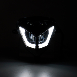 E-Mark approuvé Dirk Bike moto phares LED phare DRL pour 2020-2023 Beta RR 300 200 <span class=keywords><strong>125</strong></span> 50 Racing Xtrainer <span class=keywords><strong>Dirt</strong></span> Bike - Product Image 6